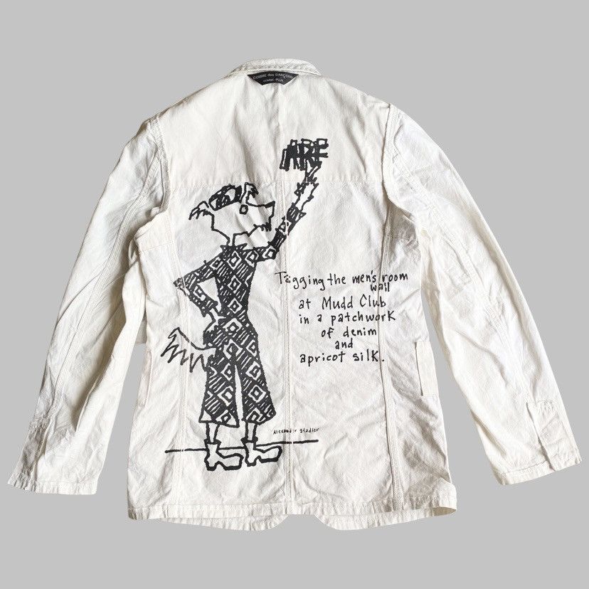 Comme des Garcons SS 2004 alexander stadler Raw Hemp Jacket Blazer Size US S / EU 44-46 / 1 - 1 Thumbnail