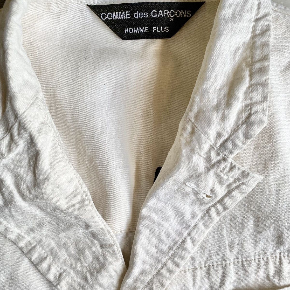 Comme des Garcons SS 2004 alexander stadler Raw Hemp Jacket Blazer Size US S / EU 44-46 / 1 - 4 Thumbnail