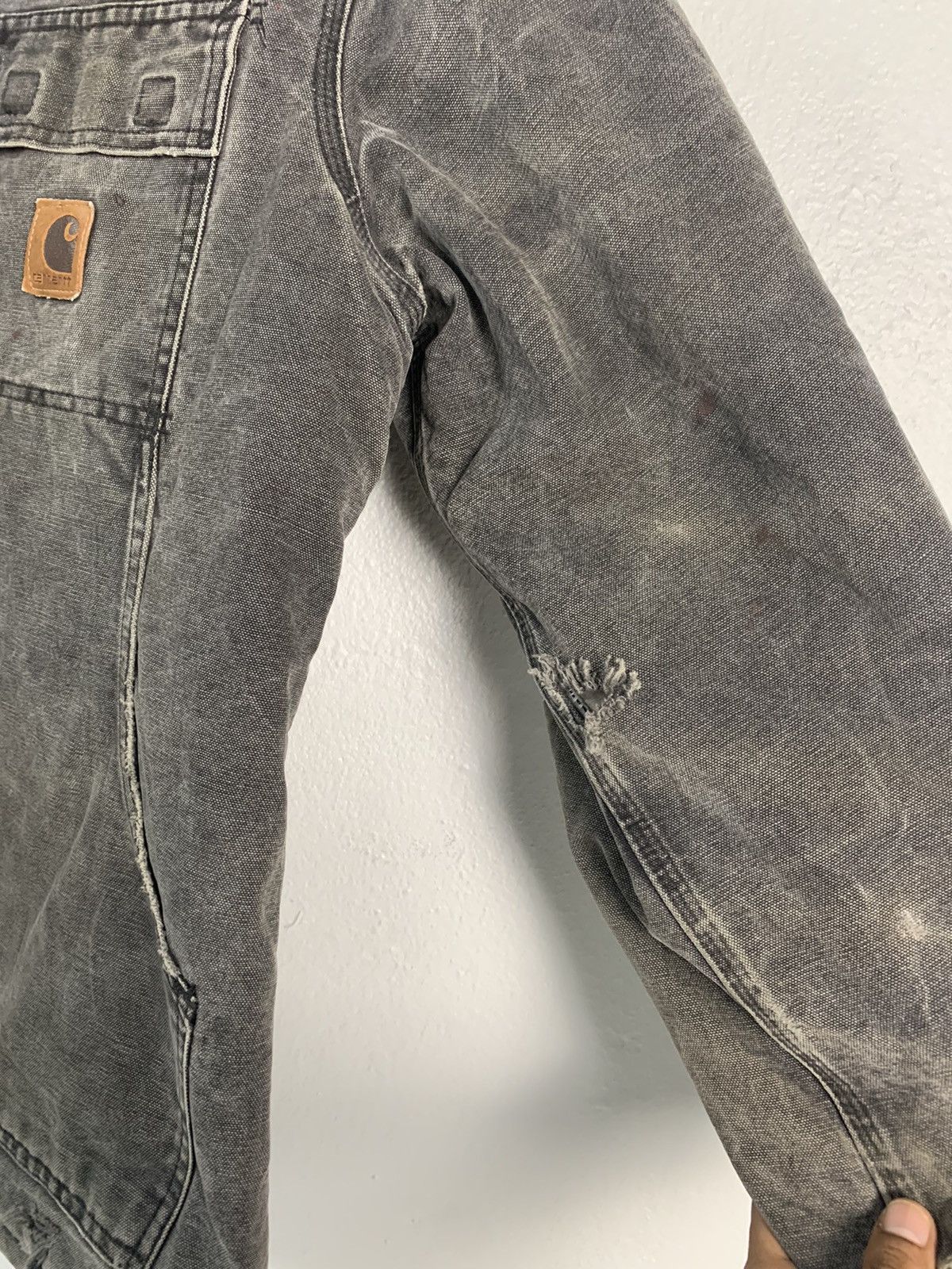 Carhartt Vintage Carhatt Detroit Distressed Jacket Size US L / EU 52-54 / 3 - 6 Thumbnail