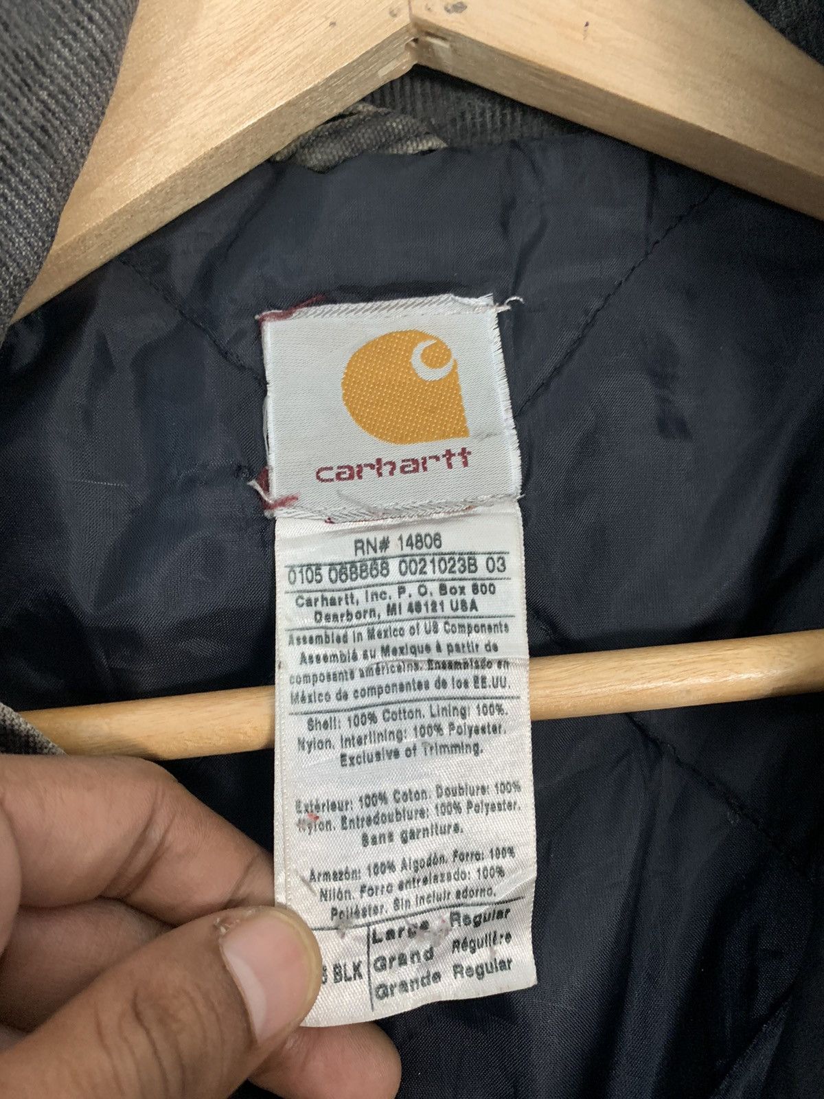 Carhartt Vintage Carhatt Detroit Distressed Jacket Size US L / EU 52-54 / 3 - 9 Thumbnail