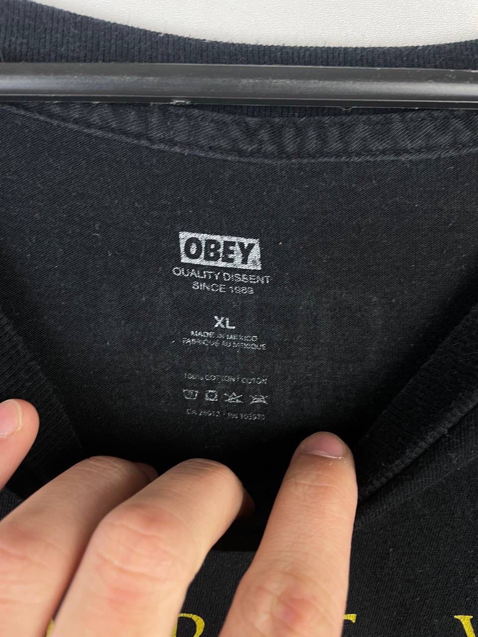 Obey Obey vintage t-shirt size Xl Size US XL / EU 56 / 4 - 2 Thumbnail