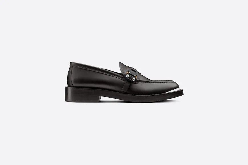 DIOR EVIDENCE LOAFER Black Smooth Calfskin