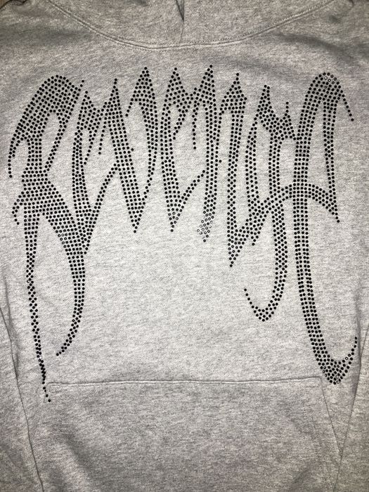 Revenge best sale rhinestone hoodie