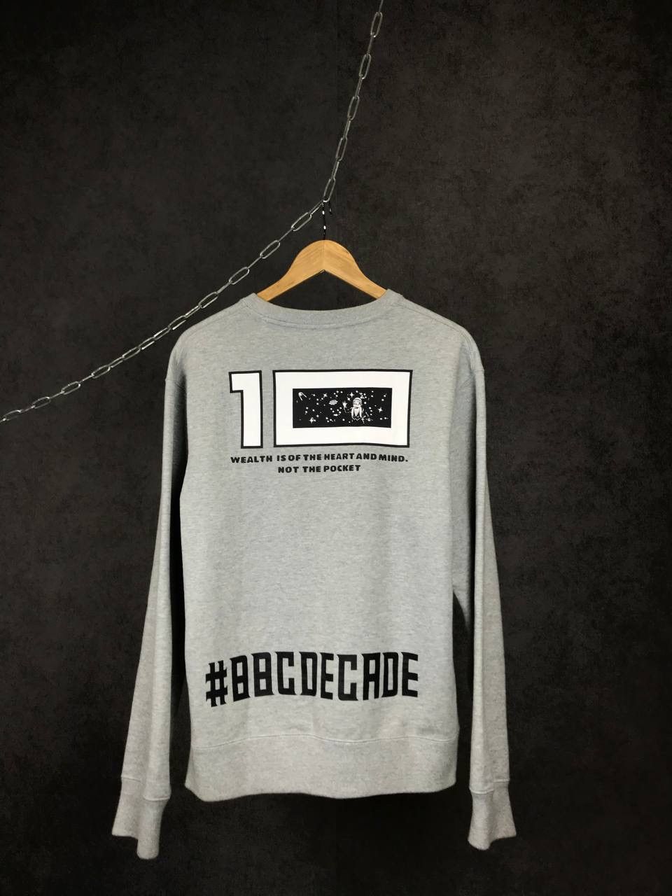 Billionaire Boys Club BBC Billionaire Boys Club streetwear overprinted sweatshirt Size US M / EU 48-50 / 2 - 2 Thumbnail
