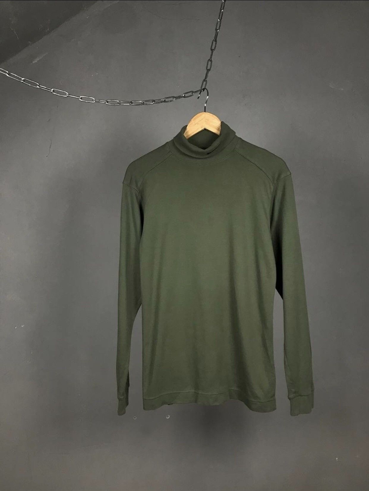 Nike Nike swoosh streetwear vintage green golf sweatshirt Size US S / EU 44-46 / 1 - 1 Thumbnail