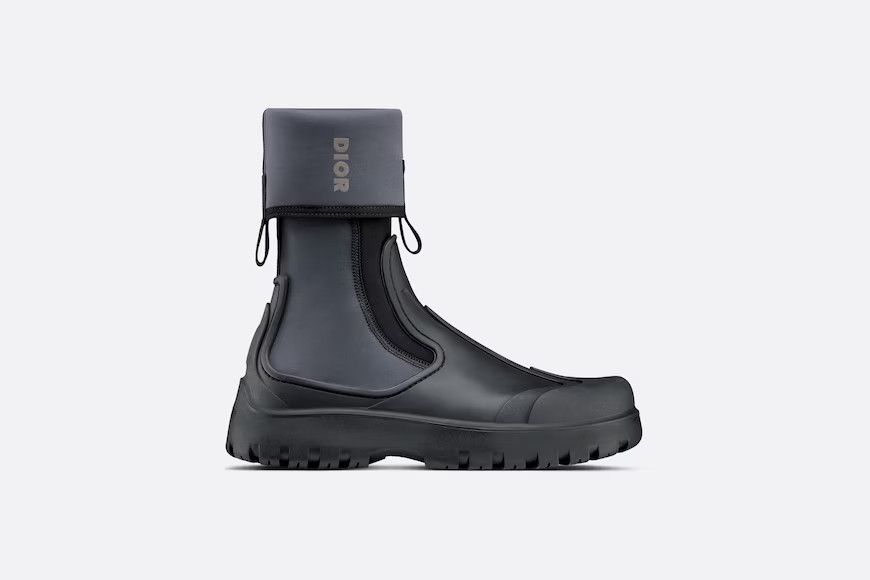 DIOR GARDEN ANKLE BOOT