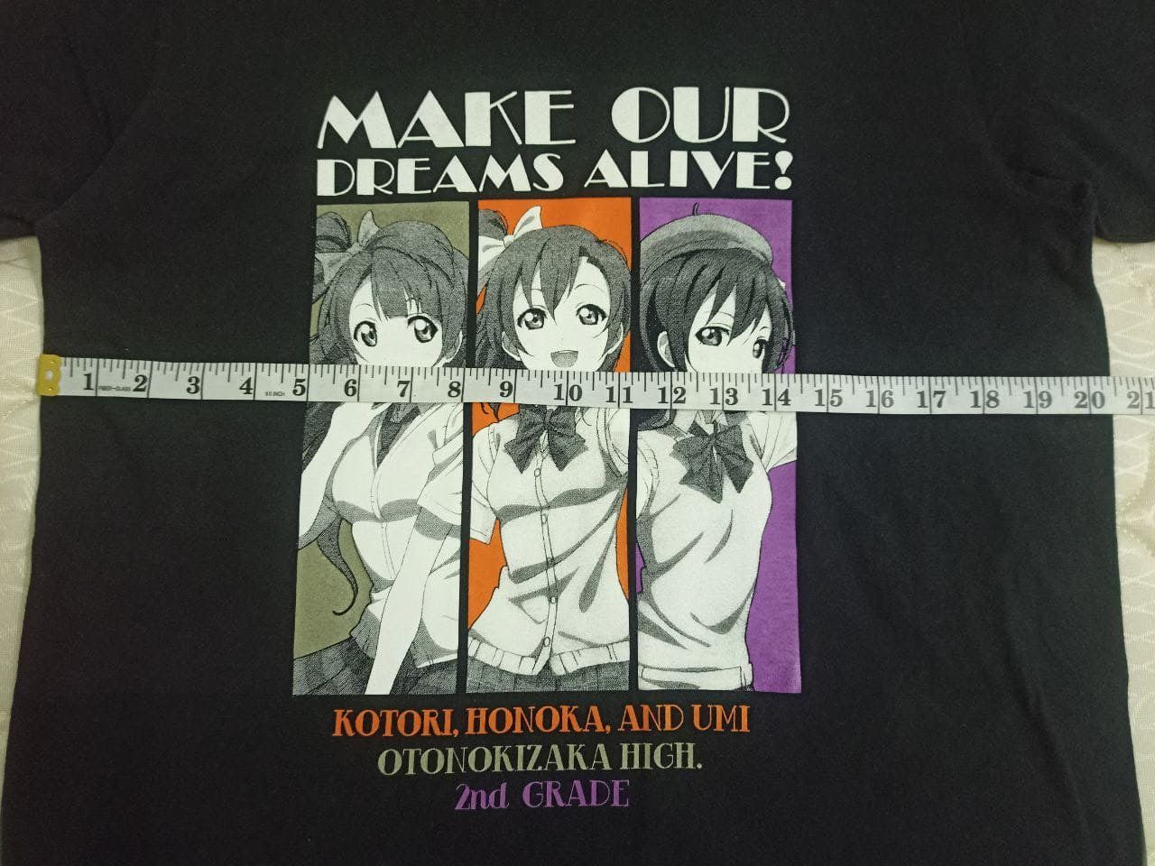 Cartoon Network Love Live! School Idol Project Cospa Vtg Anime T Size L / US 10 / IT 46 - 4 Thumbnail