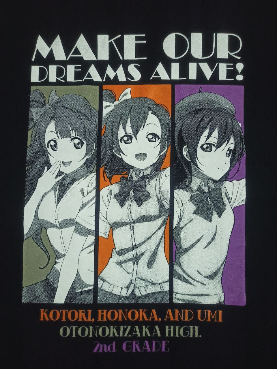 Cartoon Network Love Live! School Idol Project Cospa Vtg Anime T Size L / US 10 / IT 46 - 2 Thumbnail