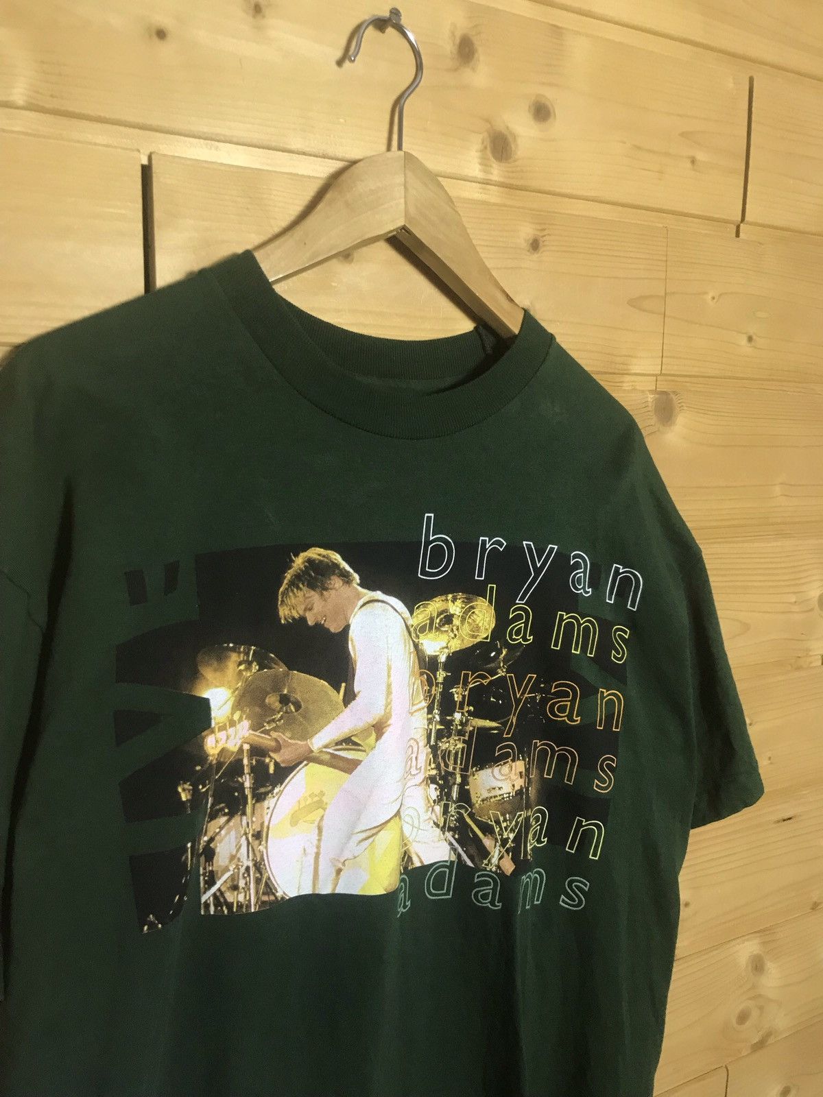 Band Tees vintage 90s Bryan Adams tour single stitch t-shirt Size US L / EU 52-54 / 3 - 1 Thumbnail