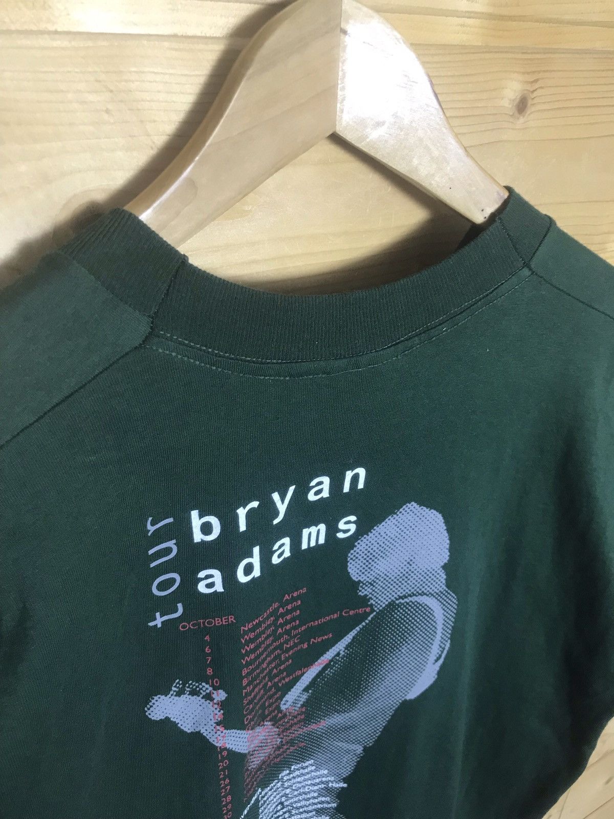 Band Tees vintage 90s Bryan Adams tour single stitch t-shirt Size US L / EU 52-54 / 3 - 13 Thumbnail
