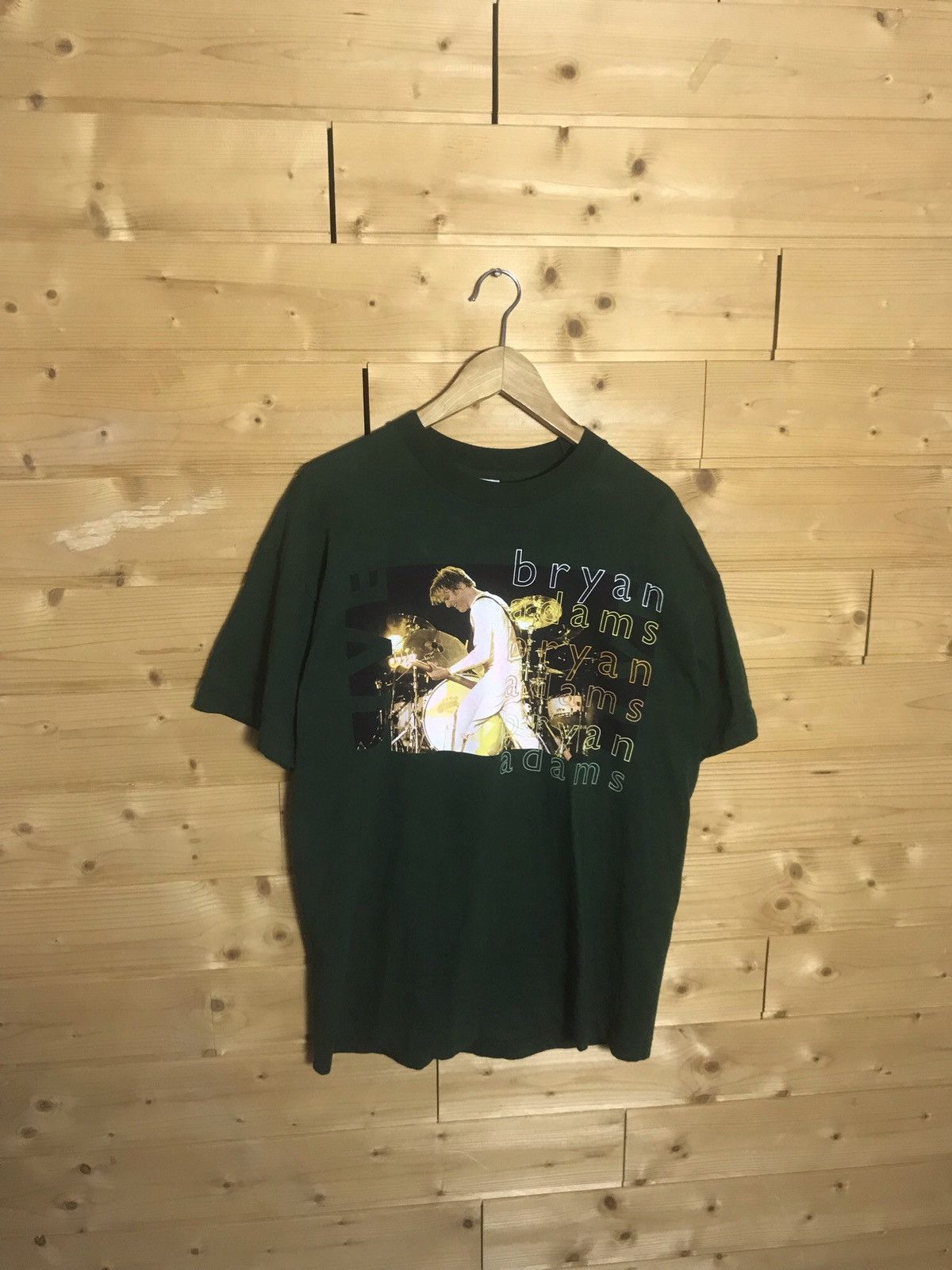 Band Tees vintage 90s Bryan Adams tour single stitch t-shirt Size US L / EU 52-54 / 3 - 2 Thumbnail