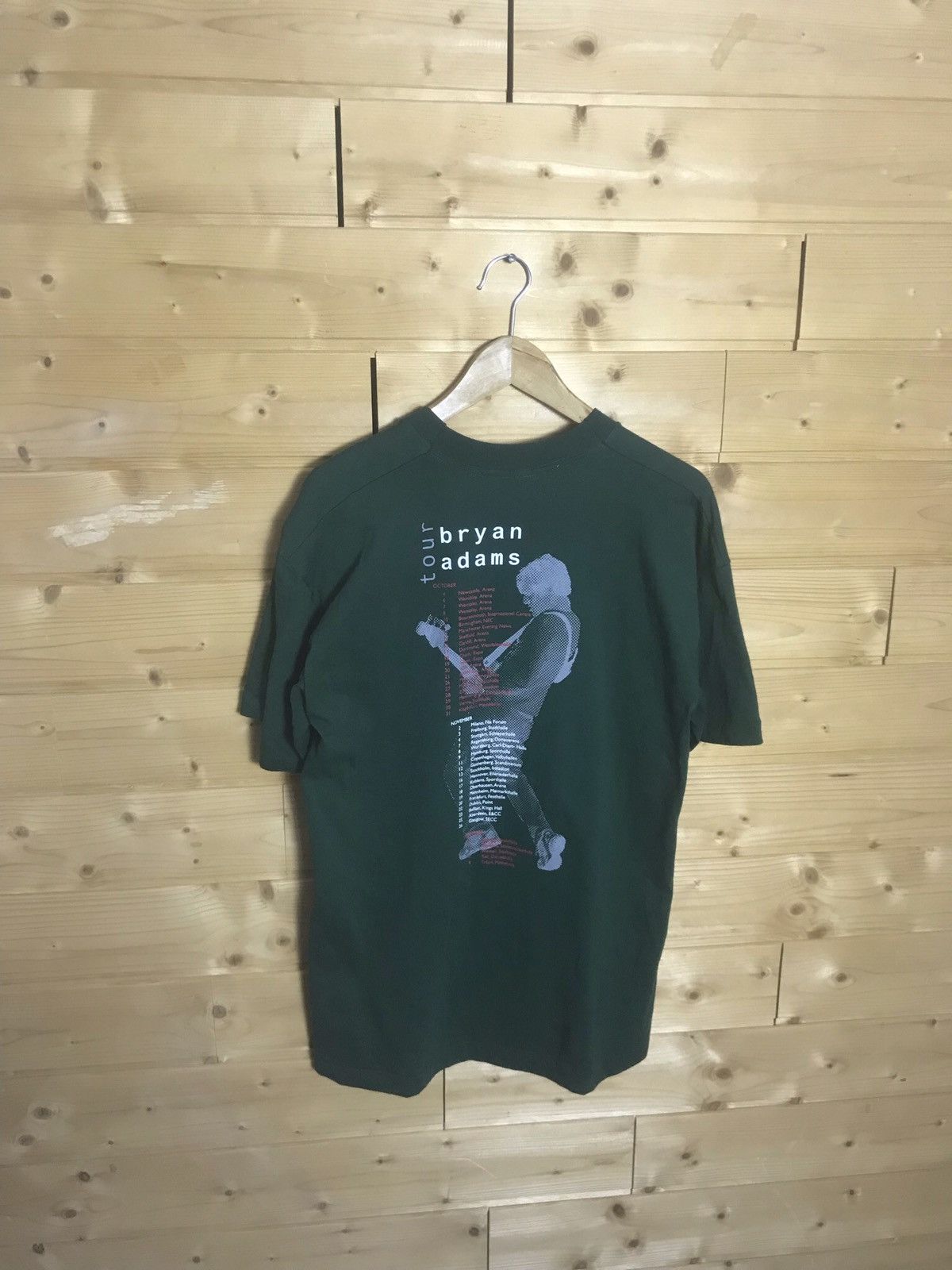 Band Tees vintage 90s Bryan Adams tour single stitch t-shirt Size US L / EU 52-54 / 3 - 10 Thumbnail