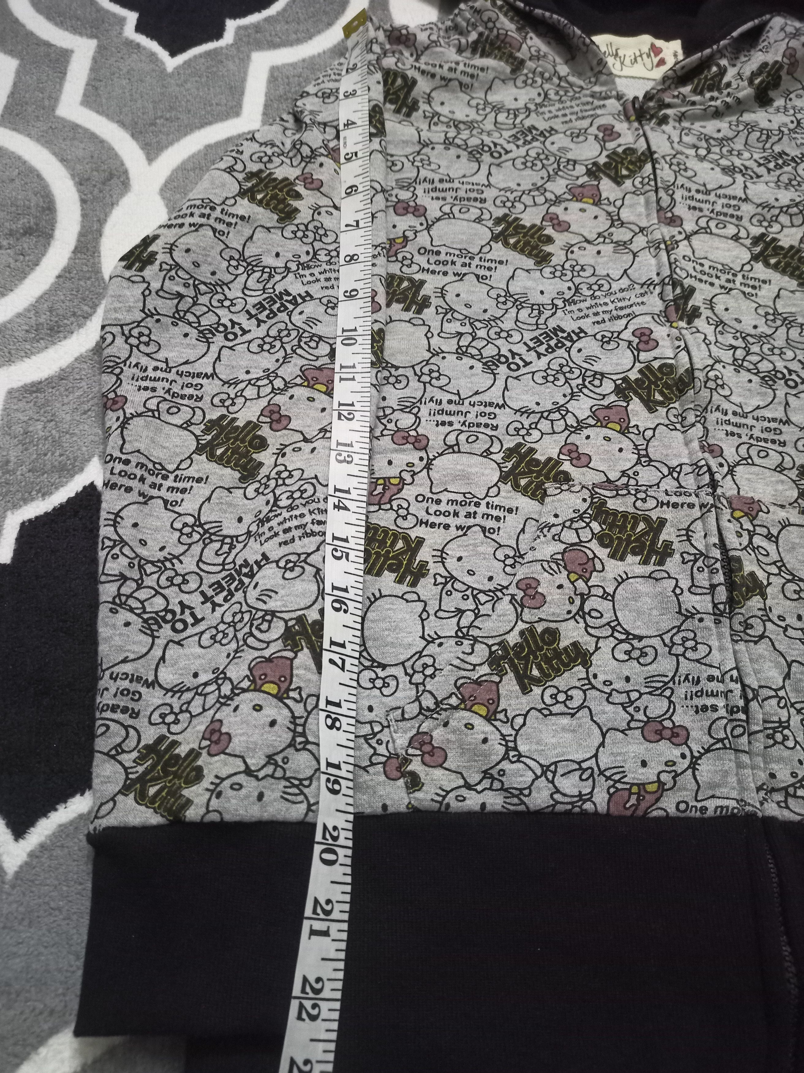 Cartoon Network × Disney × Japanese Brand Hello Kitty Fullprint Graphic Hoodie Japan Size M / US 6-8 / IT 42-44 - 7 Thumbnail