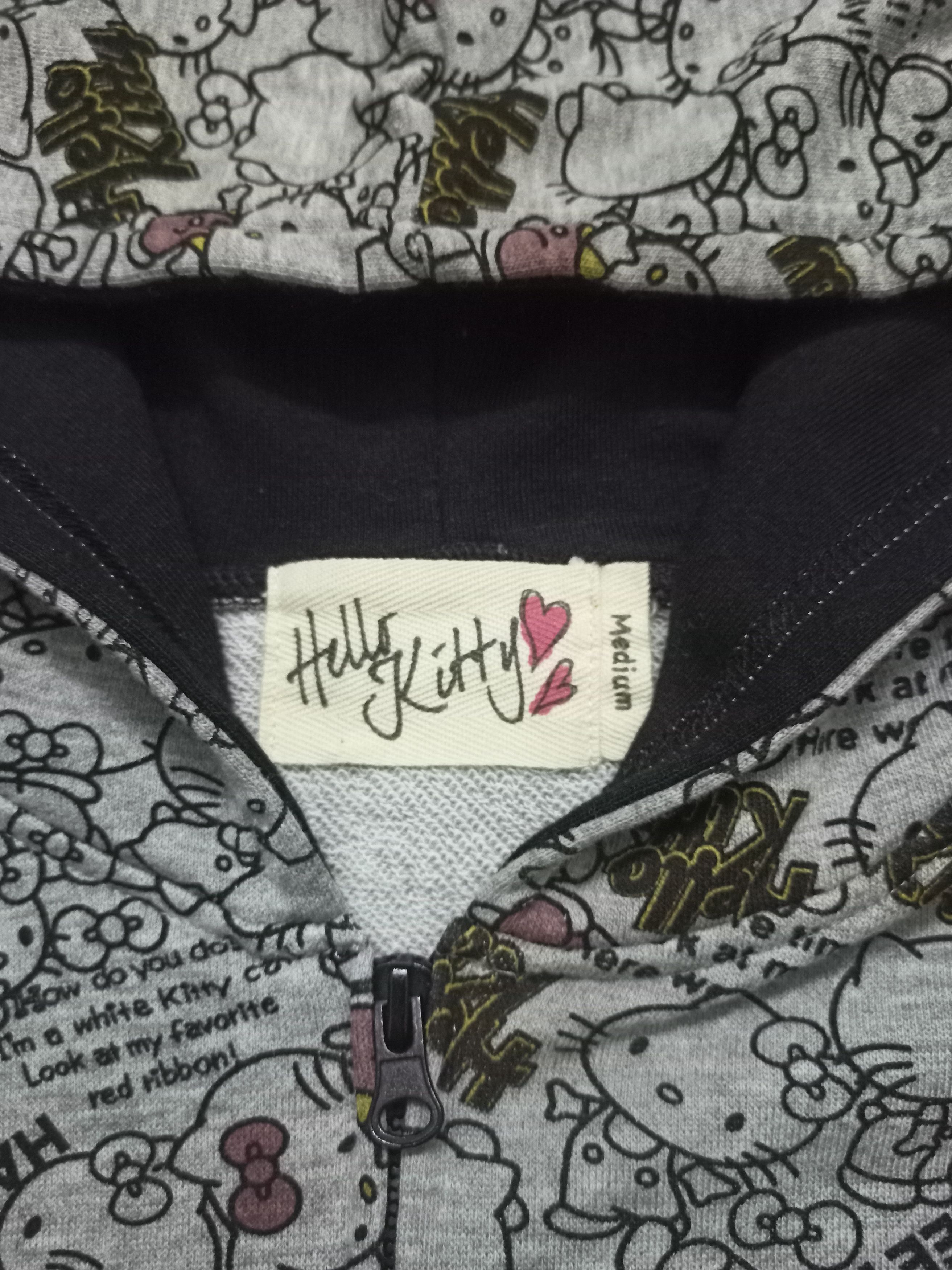 Cartoon Network × Disney × Japanese Brand Hello Kitty Fullprint Graphic Hoodie Japan Size M / US 6-8 / IT 42-44 - 3 Thumbnail