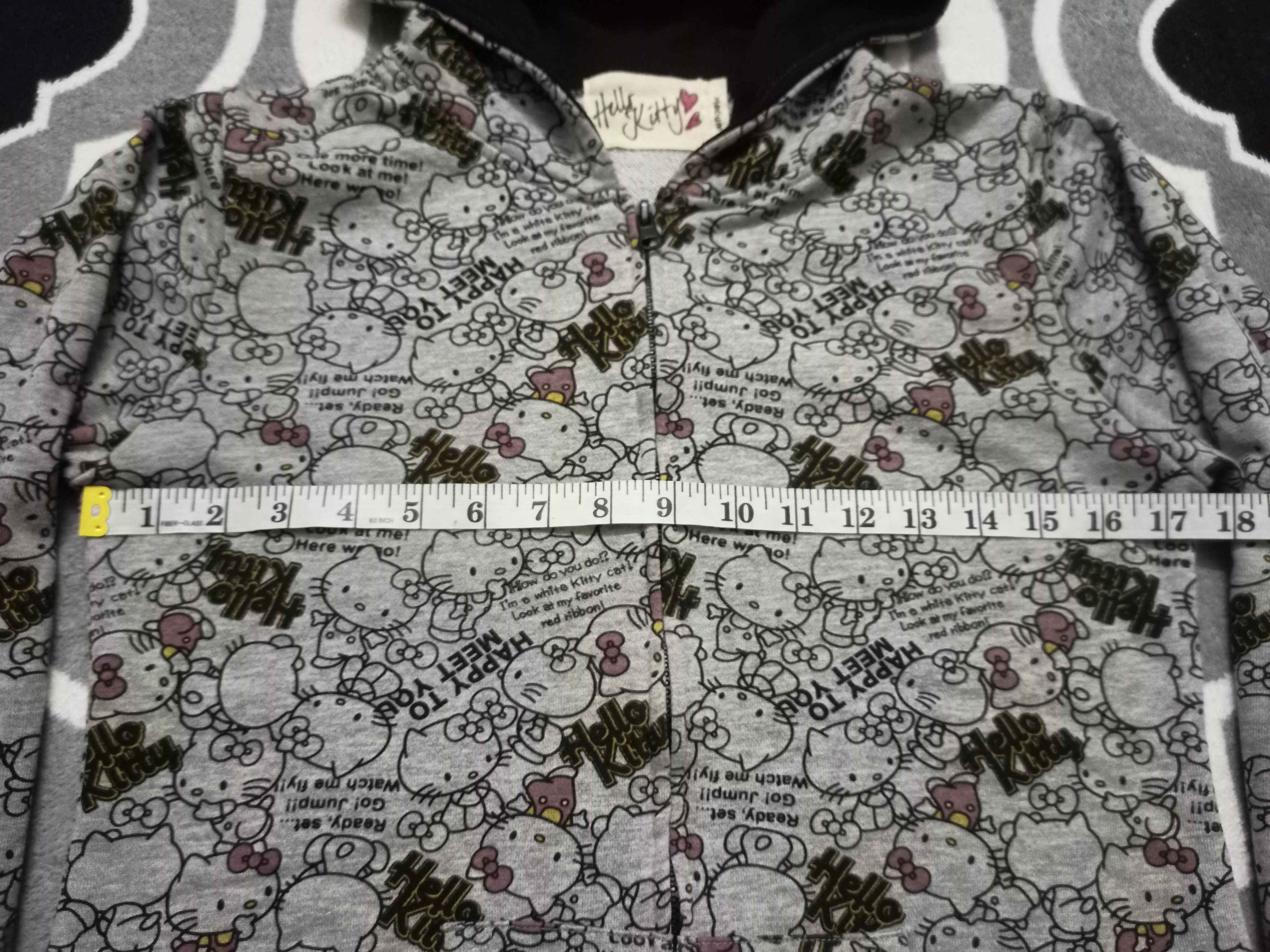 Cartoon Network × Disney × Japanese Brand Hello Kitty Fullprint Graphic Hoodie Japan Size M / US 6-8 / IT 42-44 - 5 Thumbnail