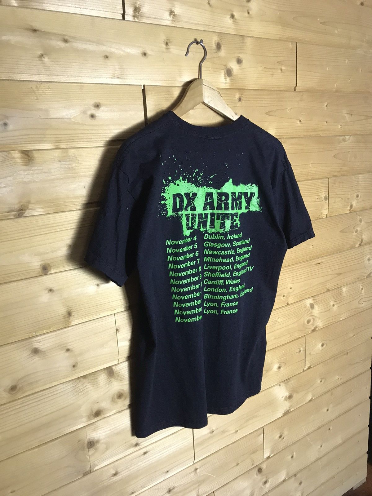 WWE Vintage 00s WWE DX army tour t-shirt Size US L / EU 52-54 / 3 - 8 Thumbnail
