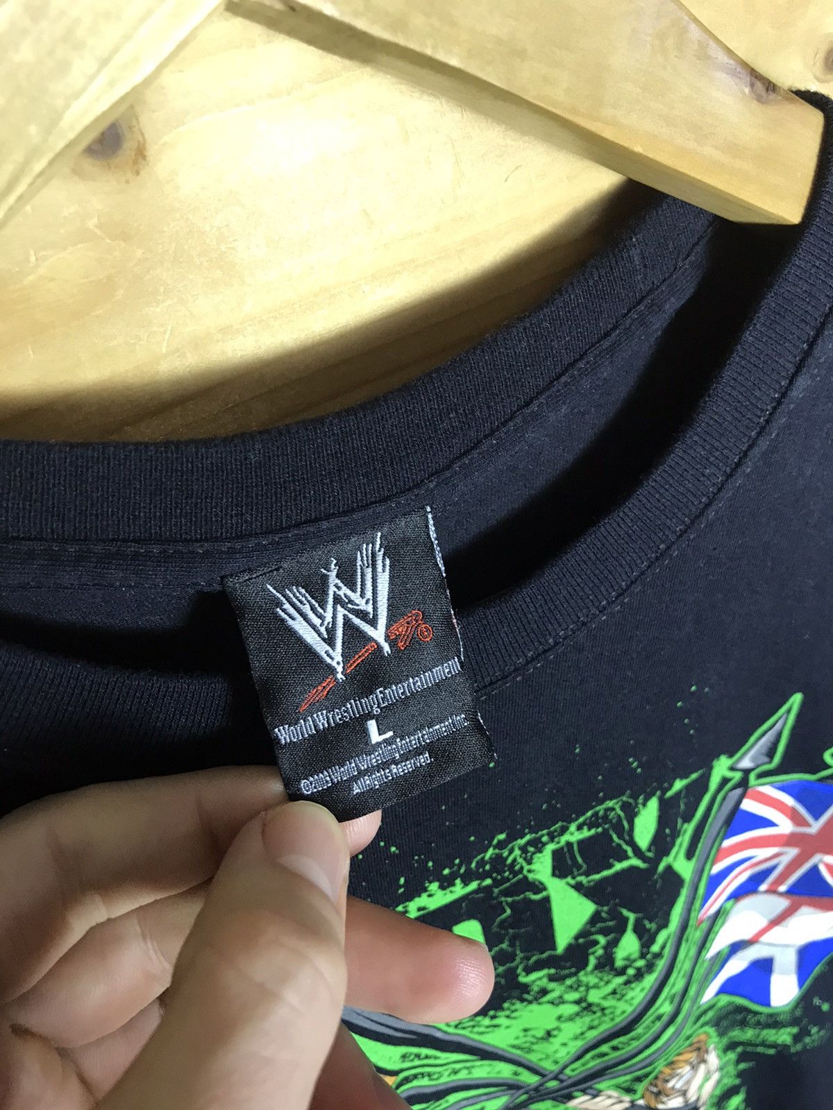 WWE Vintage 00s WWE DX army tour t-shirt Size US L / EU 52-54 / 3 - 6 Thumbnail