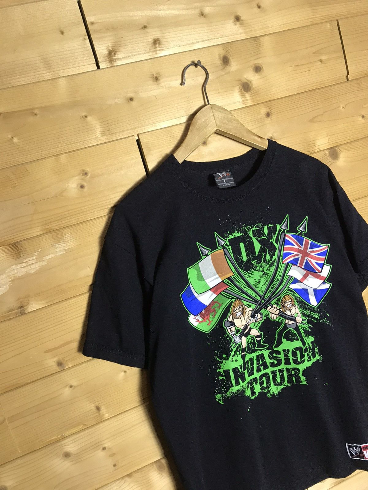 WWE Vintage 00s WWE DX army tour t-shirt Size US L / EU 52-54 / 3 - 2 Thumbnail