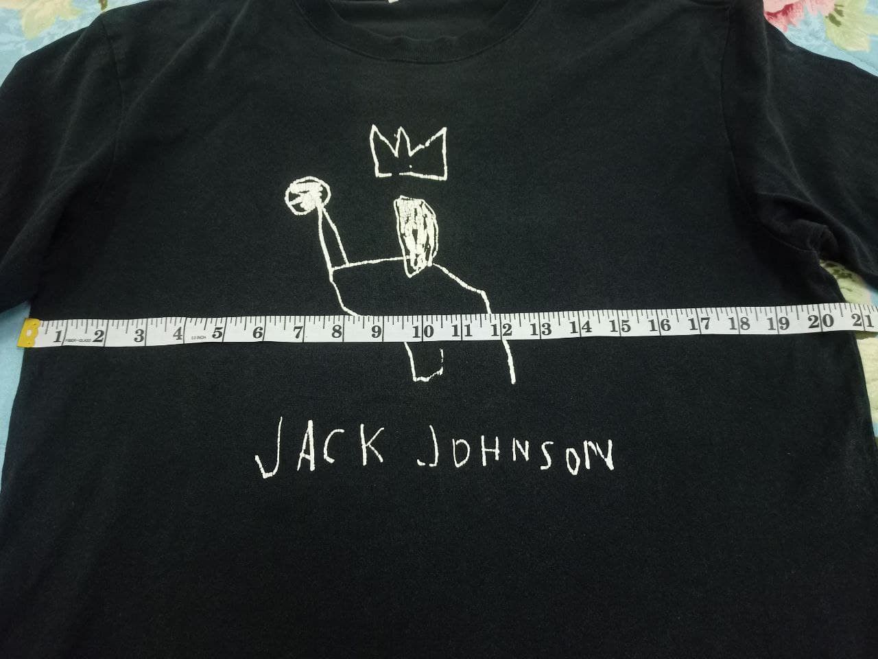 Jean-Michel Basquiat × Uniqlo × Vintage VINTAGE JEAN MICHEL BASQUIAT JACK JOHNSON T SHIRT Size US L / EU 52-54 / 3 - 4 Thumbnail