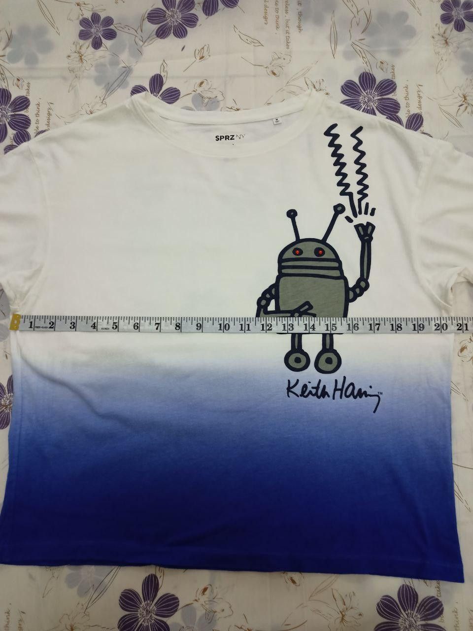 Keith Haring × Uniqlo KEITH HARING DJ ROBOT UNIQLO T Size M / US 6-8 / IT 42-44 - 5 Thumbnail