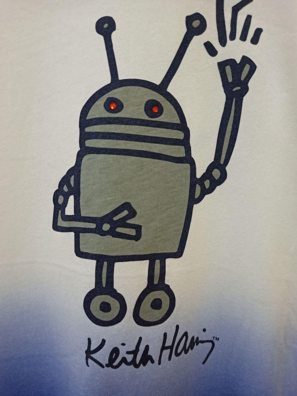 Keith Haring × Uniqlo KEITH HARING DJ ROBOT UNIQLO T Size M / US 6-8 / IT 42-44 - 2 Thumbnail