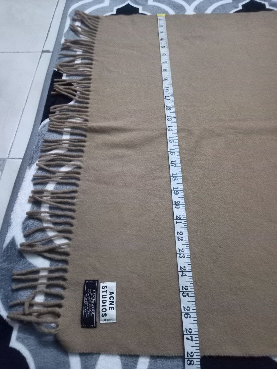Acne Studios ACNE STUDIO CANADA UNISEX BIG SIZE MUFFLER SCARVE Size ONE SIZE - 4 Thumbnail