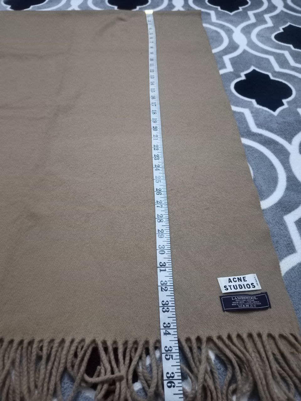 Acne Studios ACNE STUDIO CANADA UNISEX BIG SIZE MUFFLER SCARVE Size ONE SIZE - 5 Thumbnail