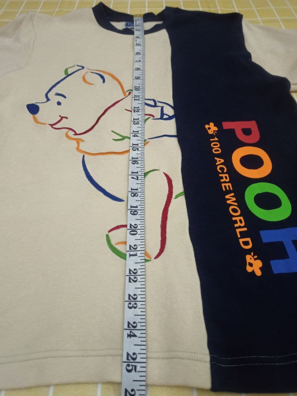 Cartoon Network Vintage Disney Pooh Embroidered Big Graphic T Size US L / EU 52-54 / 3 - 7 Thumbnail