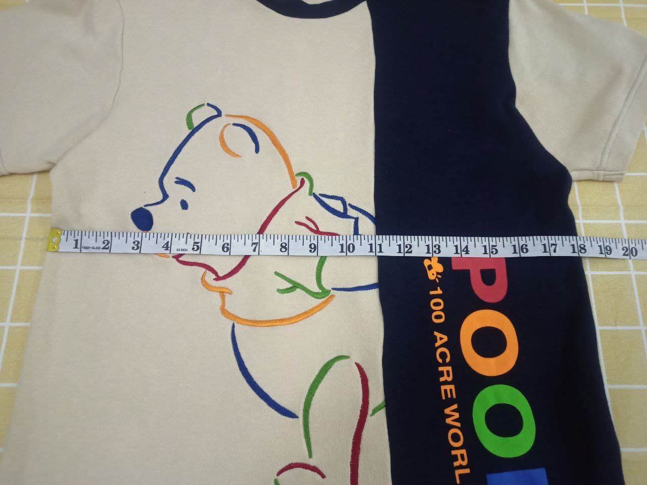 Cartoon Network Vintage Disney Pooh Embroidered Big Graphic T Size US L / EU 52-54 / 3 - 6 Thumbnail