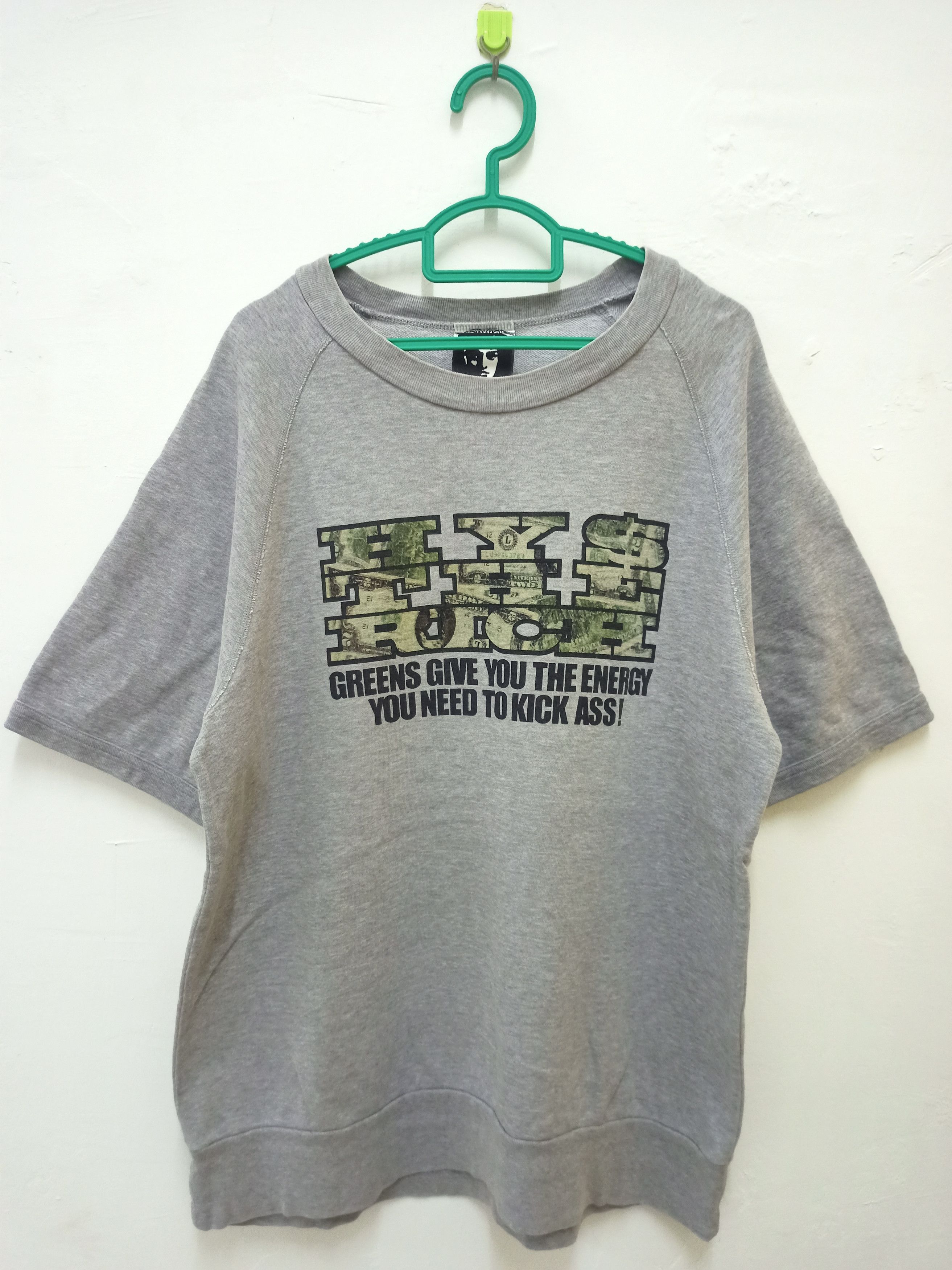 Hysteric Glamour 💥💥Hysteric Glamour Baggy Short Sleeve Sweatshirt Size US M / EU 48-50 / 2 - 1 Thumbnail