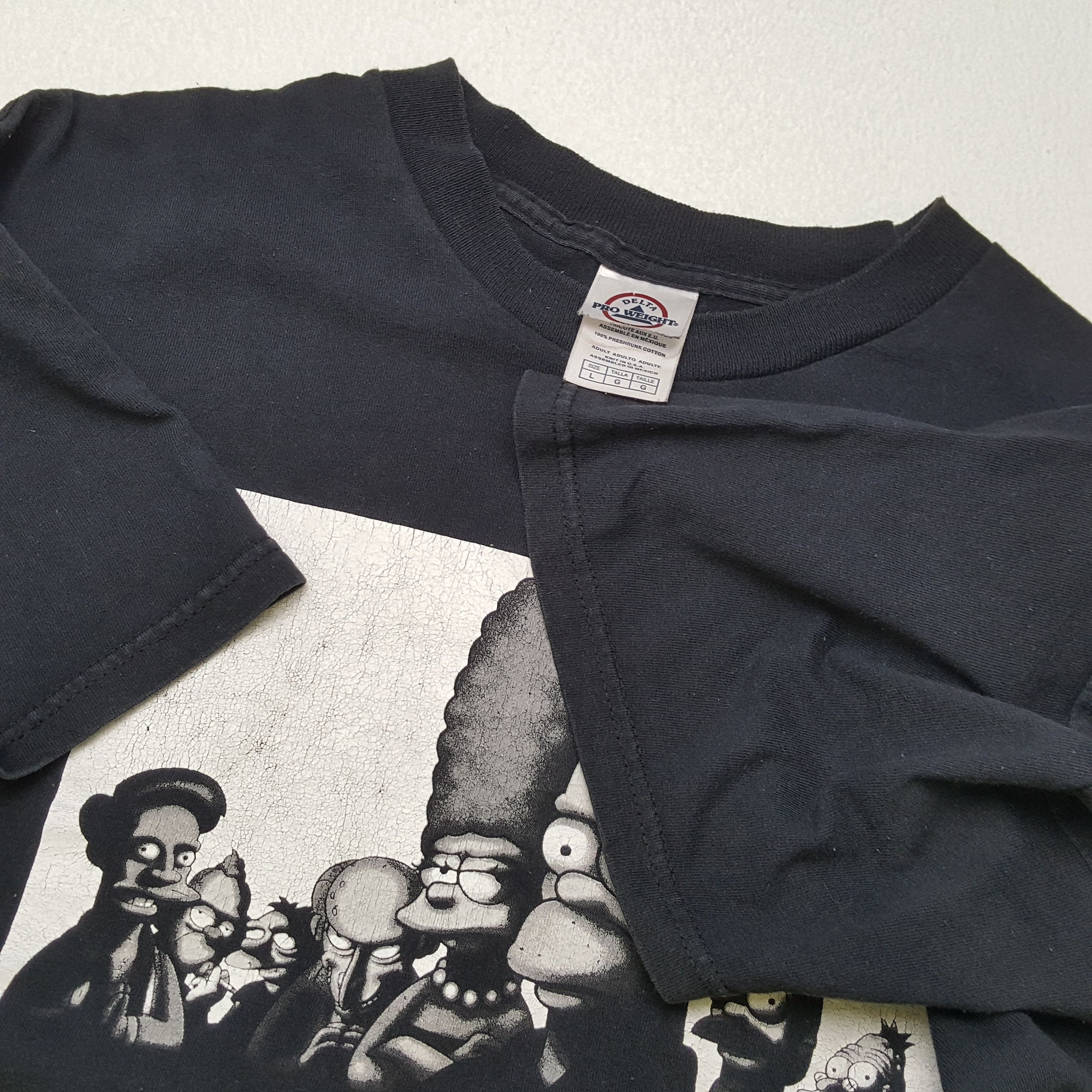 Vintage THE SIMPSOM American Cartoon Streetwear Style Vintage Tshirt Size US L / EU 52-54 / 3 - 5 Thumbnail