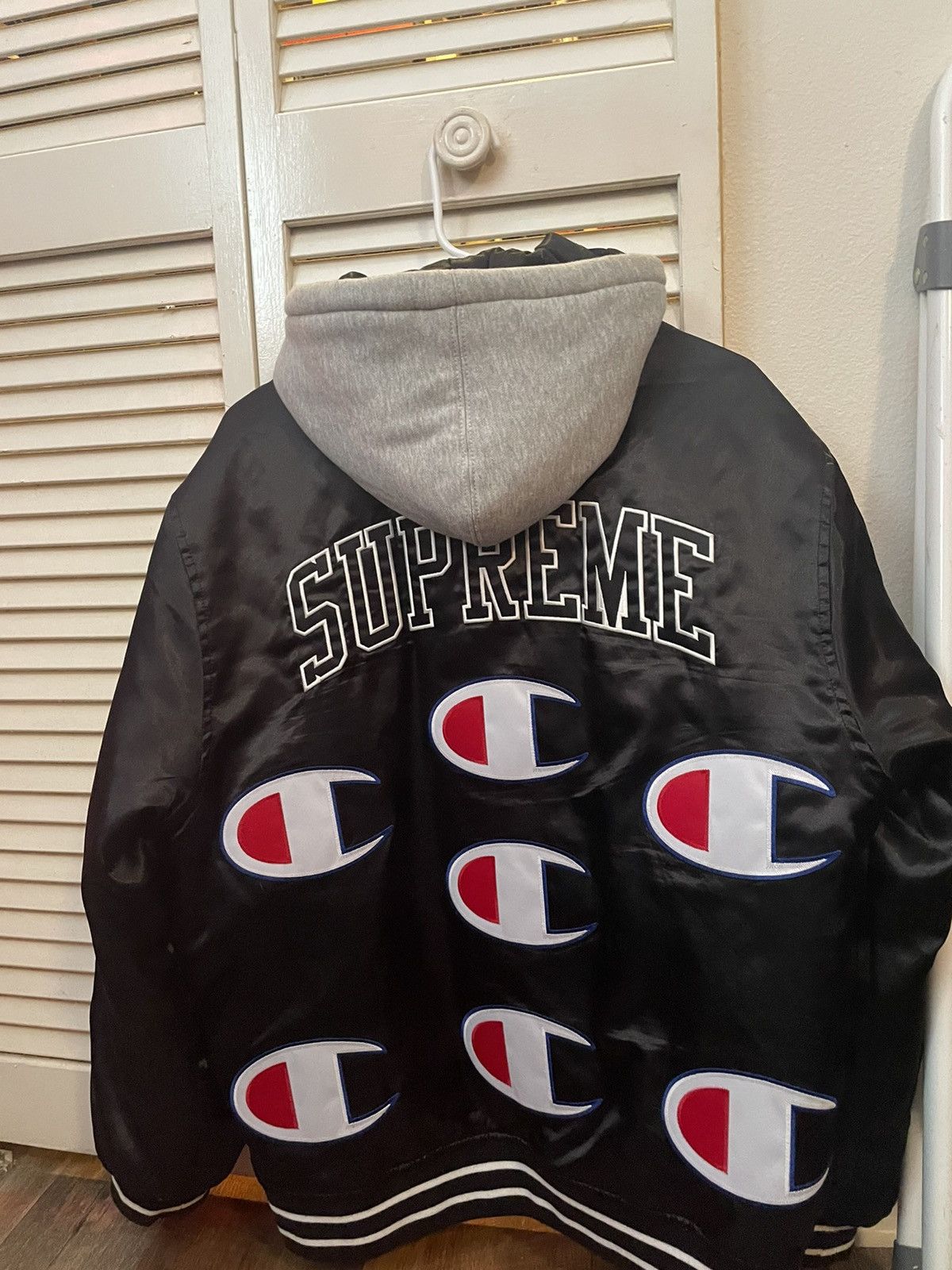 Supreme champion satin jacket online