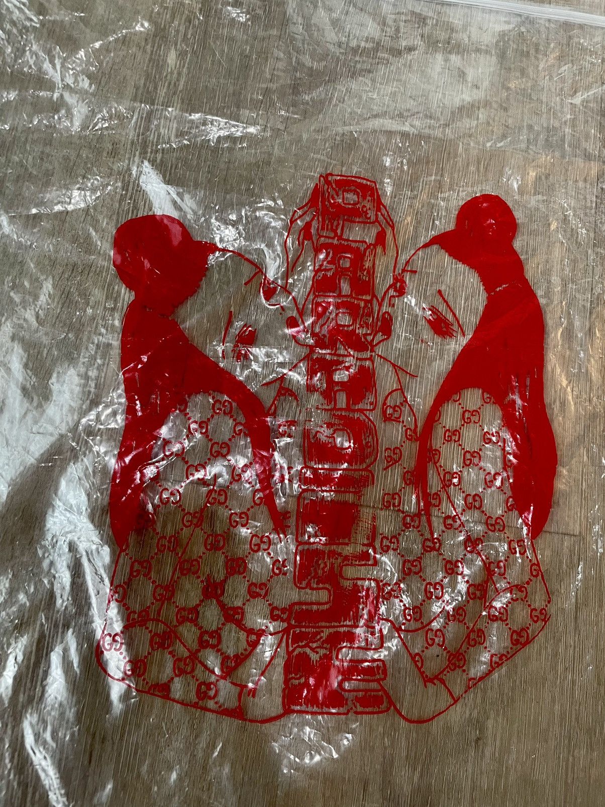 Paradise Paradise NYC Hentai Twins Suck & Worship Empty Hype Baggy Size ONE SIZE - 2 Thumbnail