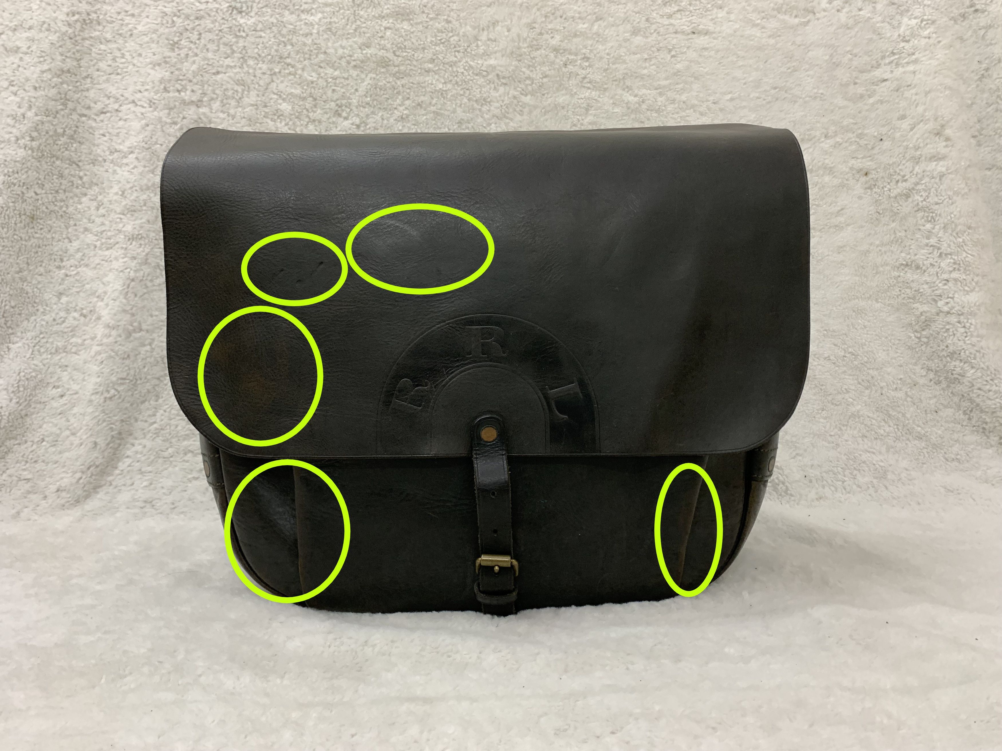 Ralph Lauren Men's Messenger Bag Ralph Lauren Double RRL 3Way