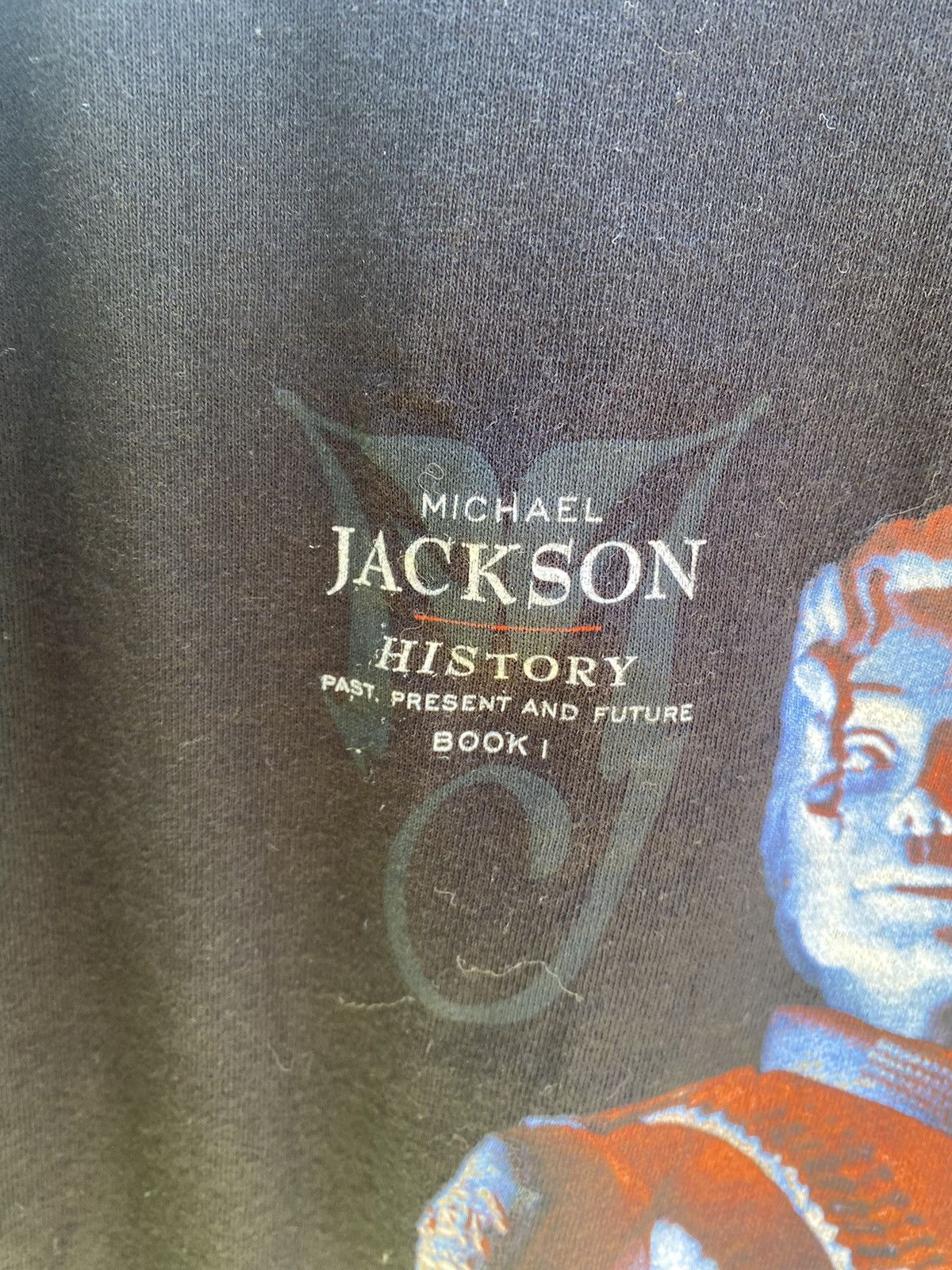 Band Tees × Michael Jackson × Vintage Vintage Michael Jackson King of Pop Tees Size US L / EU 52-54 / 3 - 3 Thumbnail