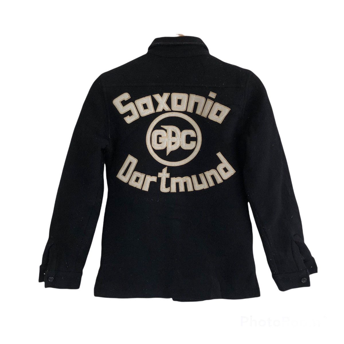 Japanese Brand VARSITY JACKET BIG LOGO EMBROIDERED GDC SOXONIA DARTMOND Size US S / EU 44-46 / 1 - 1 Thumbnail