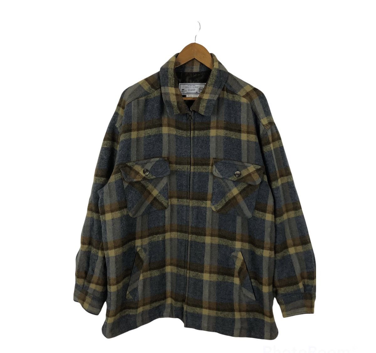 Japanese Brand INTERNATIONAL WORKERS EQUIPMENT SEAHOP TARTAN DESIGN JACKET Size US L / EU 52-54 / 3 - 1 Thumbnail
