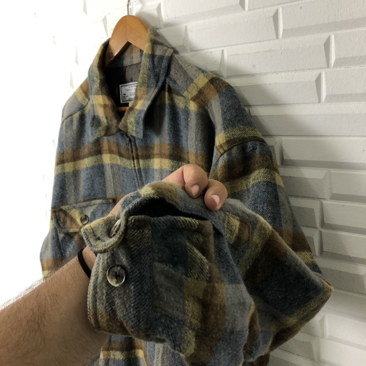Japanese Brand INTERNATIONAL WORKERS EQUIPMENT SEAHOP TARTAN DESIGN JACKET Size US L / EU 52-54 / 3 - 5 Thumbnail