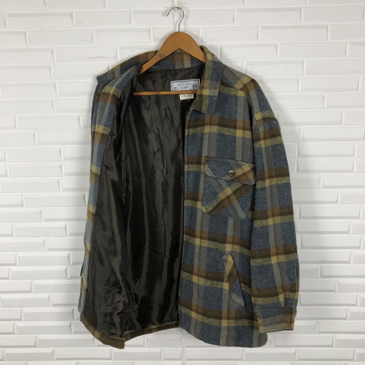 Japanese Brand INTERNATIONAL WORKERS EQUIPMENT SEAHOP TARTAN DESIGN JACKET Size US L / EU 52-54 / 3 - 10 Thumbnail