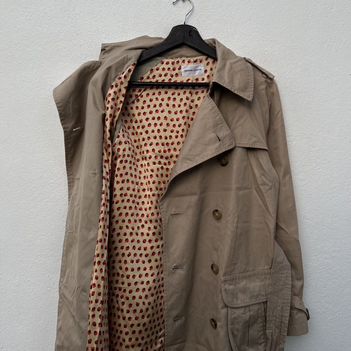 Issey Miyake RARE LONG TRENCH COAT TSUMORI CHISATO BY ISSEY MIYAKE Size US M / EU 48-50 / 2 - 15 Thumbnail