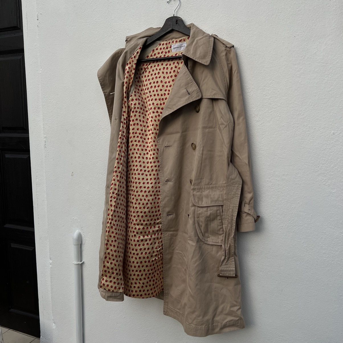 Issey Miyake RARE LONG TRENCH COAT TSUMORI CHISATO BY ISSEY MIYAKE Size US M / EU 48-50 / 2 - 14 Thumbnail