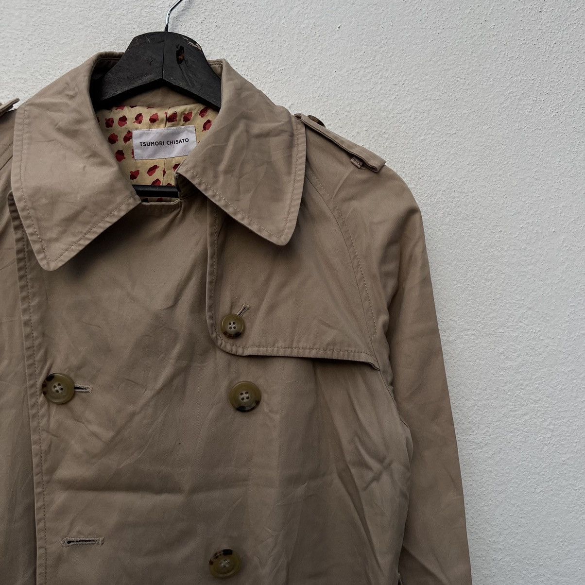 Issey Miyake RARE LONG TRENCH COAT TSUMORI CHISATO BY ISSEY MIYAKE Size US M / EU 48-50 / 2 - 5 Thumbnail