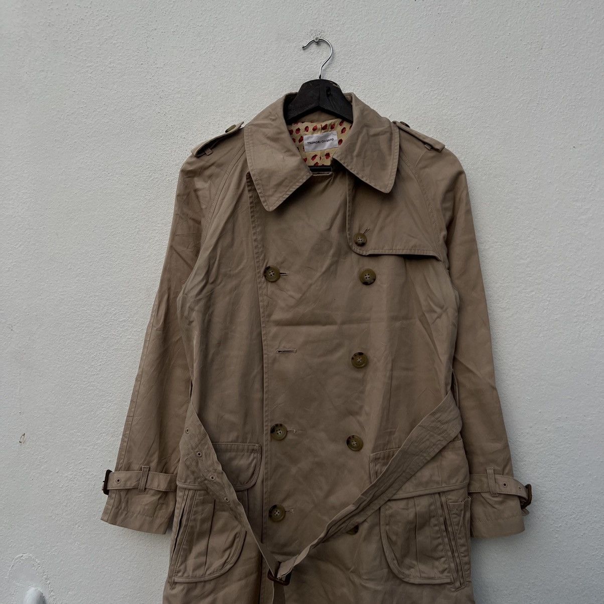 Issey Miyake RARE LONG TRENCH COAT TSUMORI CHISATO BY ISSEY MIYAKE Size US M / EU 48-50 / 2 - 3 Thumbnail
