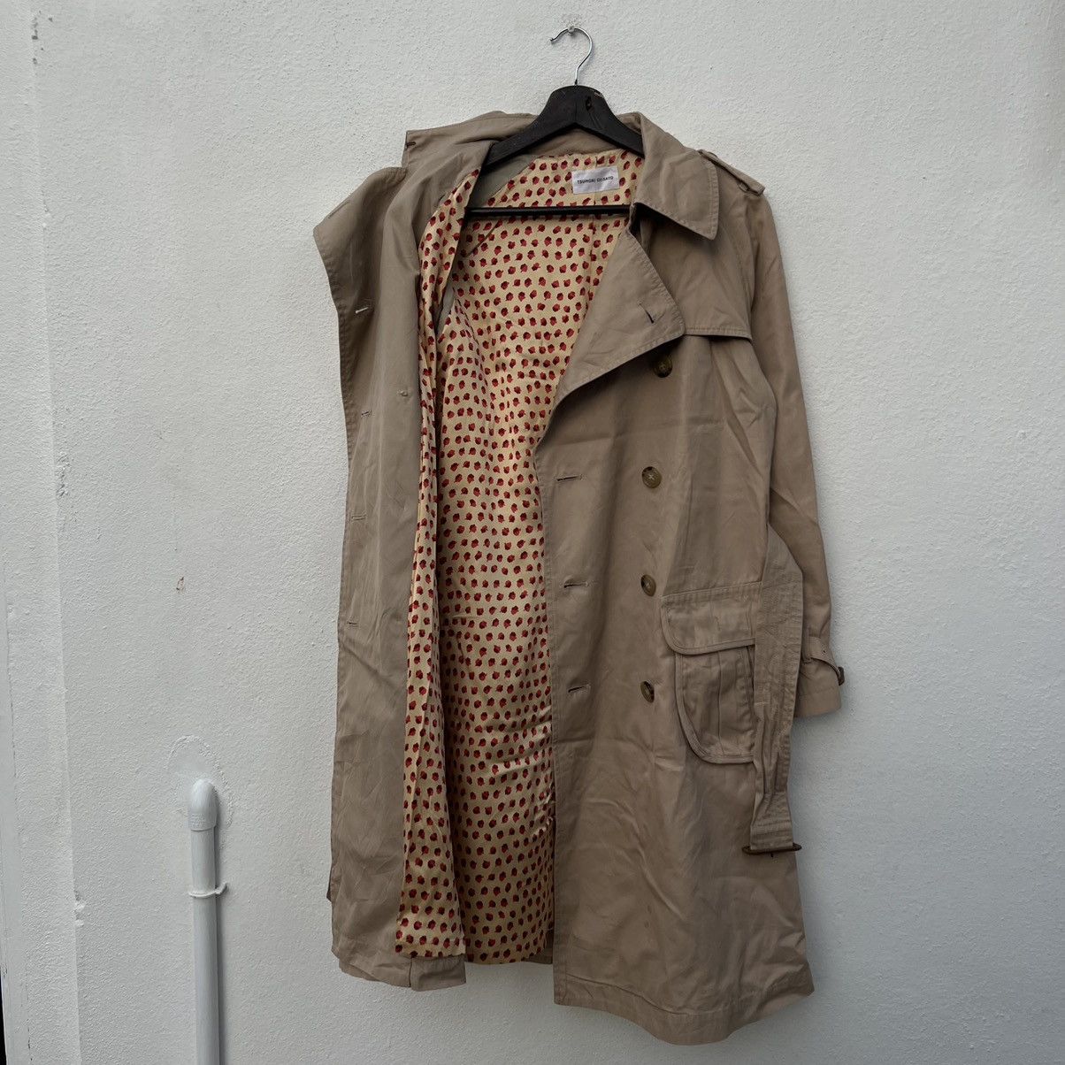 Issey Miyake RARE LONG TRENCH COAT TSUMORI CHISATO BY ISSEY MIYAKE Size US M / EU 48-50 / 2 - 13 Thumbnail