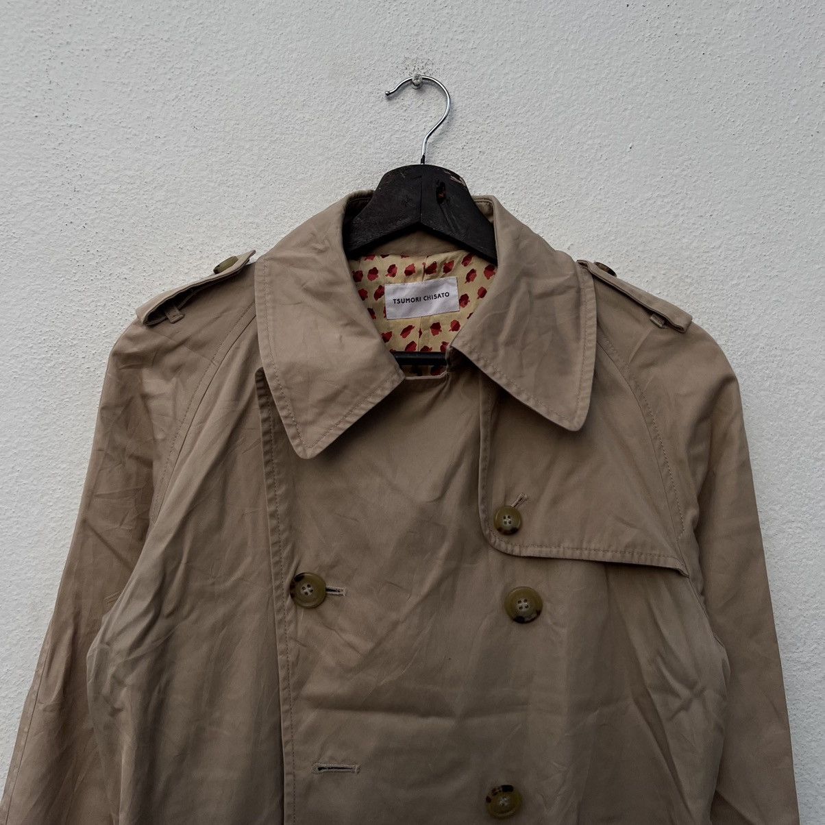 Issey Miyake RARE LONG TRENCH COAT TSUMORI CHISATO BY ISSEY MIYAKE Size US M / EU 48-50 / 2 - 6 Thumbnail
