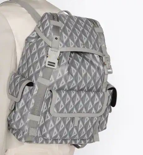 極美品 DIOR ディオール HittheRoad リュック CDダイヤモンド メンズ