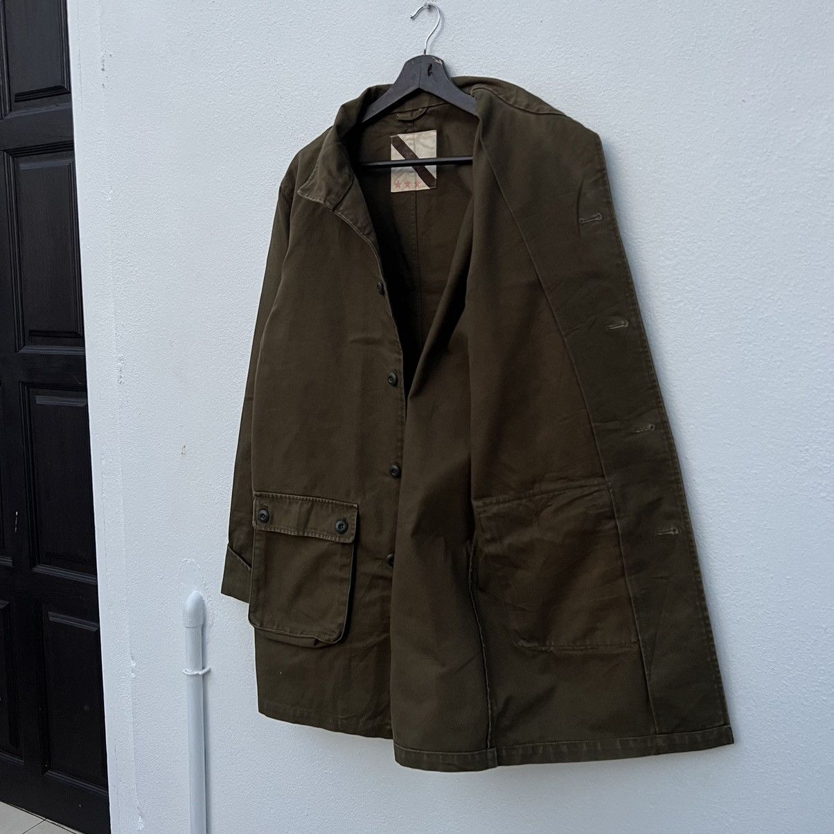 Japanese Brand VINTAGE HIKORY CHORE JACKET 3 STARS MILITARY WEAR JAPAN Size US M / EU 48-50 / 2 - 12 Thumbnail