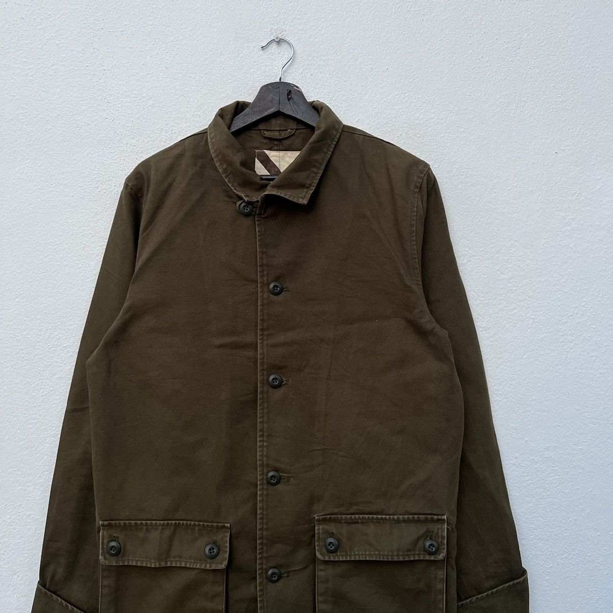 Japanese Brand VINTAGE HIKORY CHORE JACKET 3 STARS MILITARY WEAR JAPAN Size US M / EU 48-50 / 2 - 5 Thumbnail