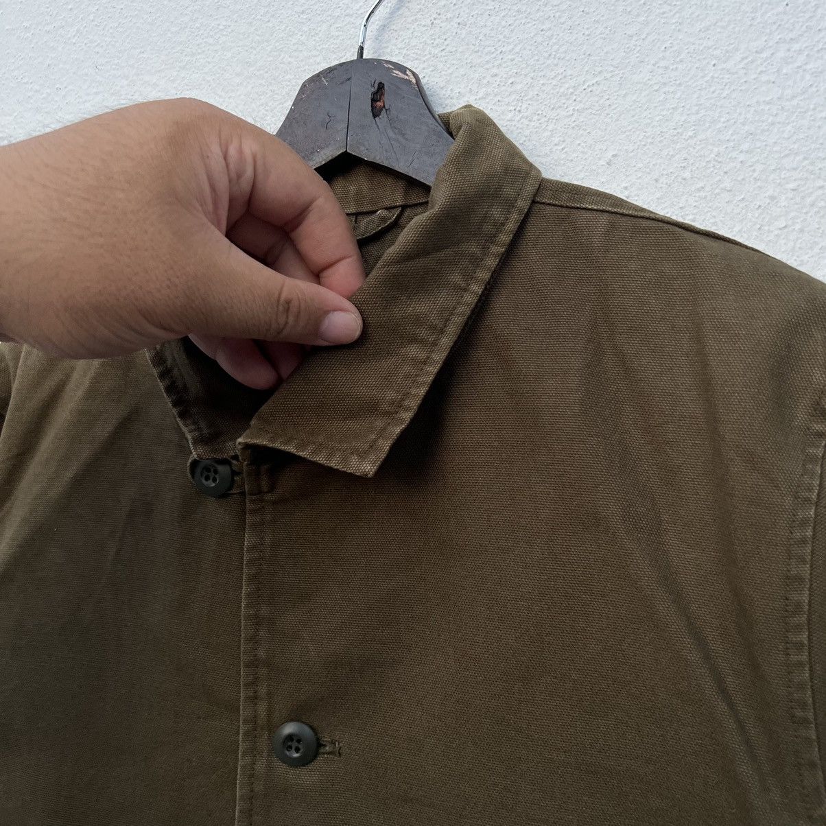Japanese Brand VINTAGE HIKORY CHORE JACKET 3 STARS MILITARY WEAR JAPAN Size US M / EU 48-50 / 2 - 7 Thumbnail
