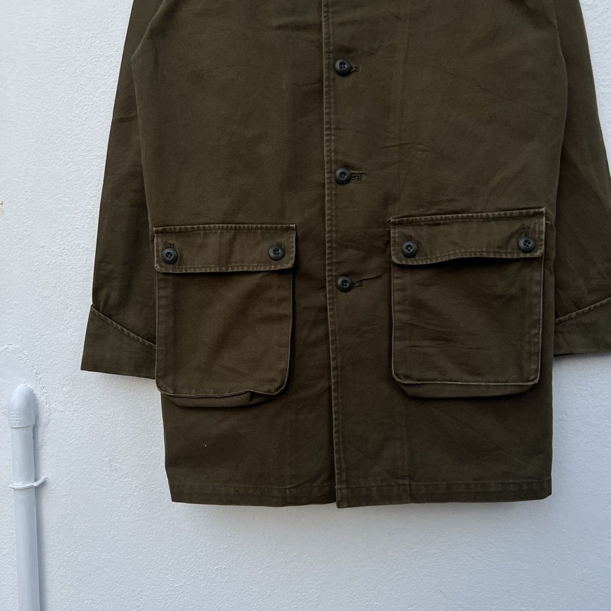 Japanese Brand VINTAGE HIKORY CHORE JACKET 3 STARS MILITARY WEAR JAPAN Size US M / EU 48-50 / 2 - 6 Thumbnail